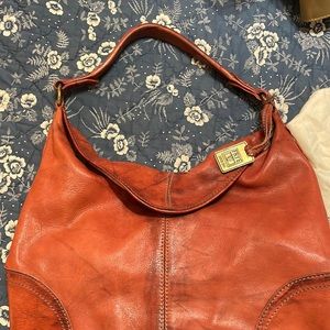 Frye leather bag with dust bag